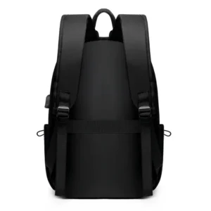 14 inch large capacity unisex casual backpack with pendant banner 2