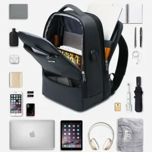 anti theft laptop backpack with usb charging port banner 2