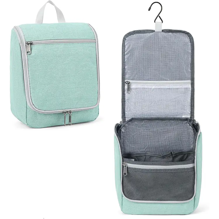 della gao green water repellent toiletry bag