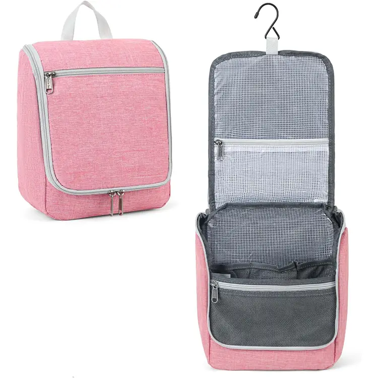 della gao pink water repellent toiletry bag