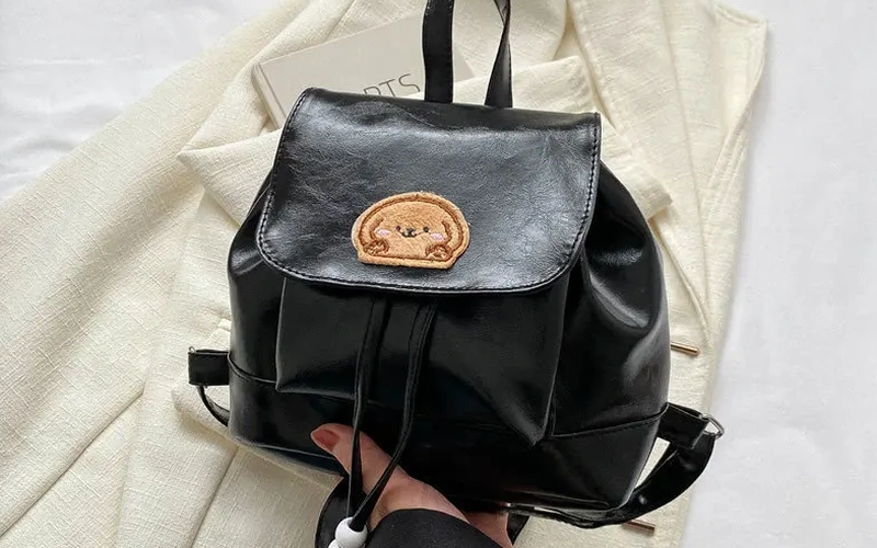 Korean Girl Vintage Fashion Backpack