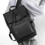 large capacity business backpack with multi functional banner 1