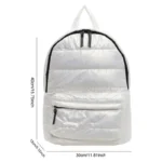 large capacity winter puffer school backpack banner banner 2