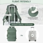 lightweight travel laptop cabin backpack banner 3