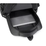 multi functional large capacity travel laptop backpack banner 4
