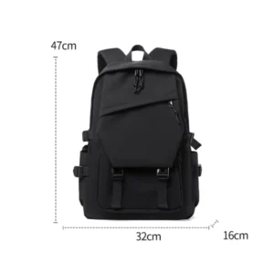 simple solid color travel backpack banner 2