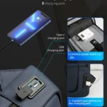 slim 15.6 inch waterproof laptop backpack with usb port banner 6