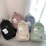 trendy waterproof laptop backpack for girls banner banner 1