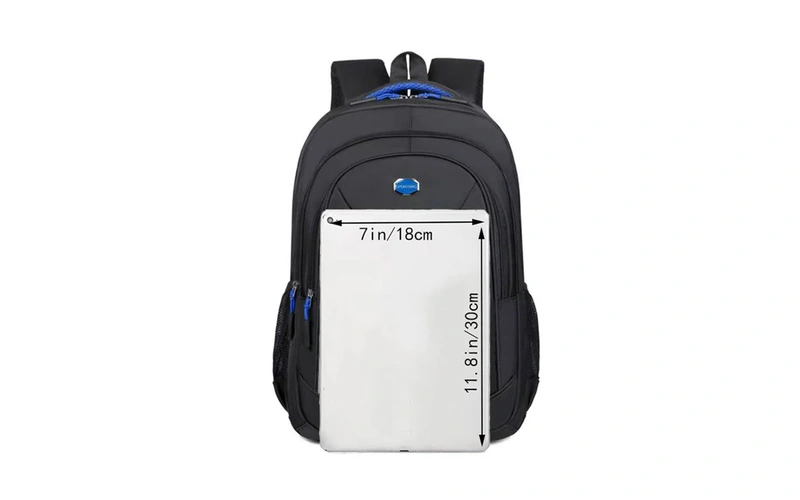 unisex oxford double shoulder backpack feature 2